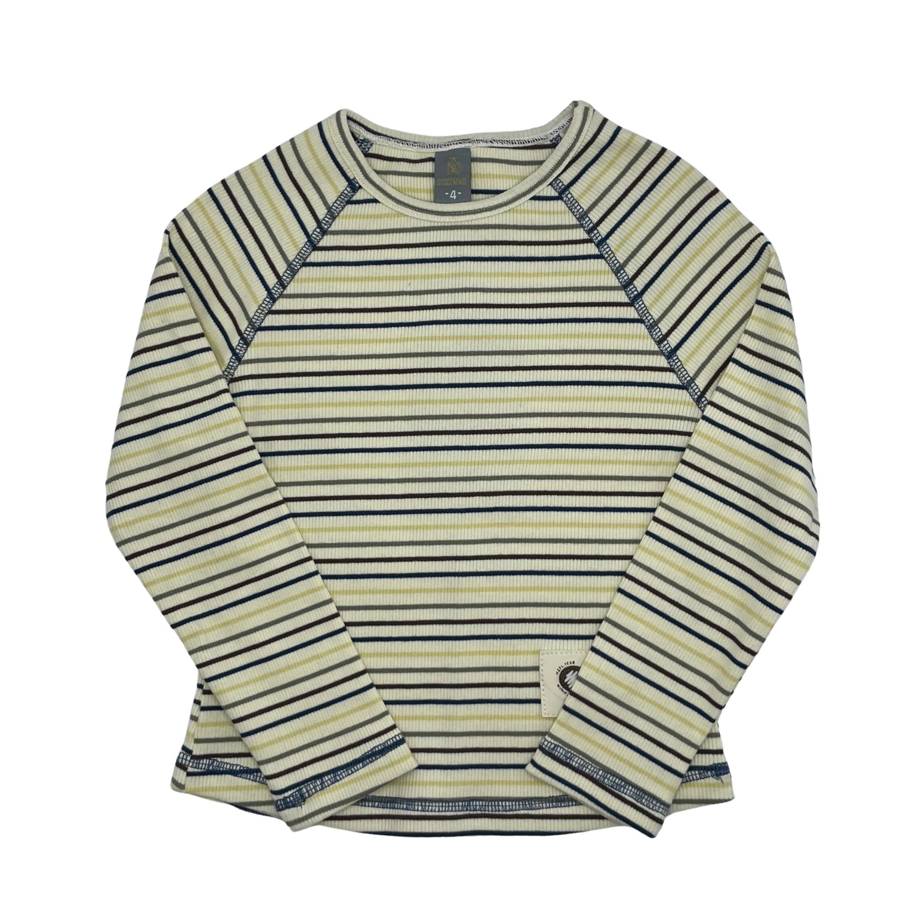 10-407 SICCININO HEARTFELT STRIPE T-SHIRT
