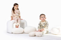11-700 SISTER FRUIT TEDDY SKETCH PAJAMAS
