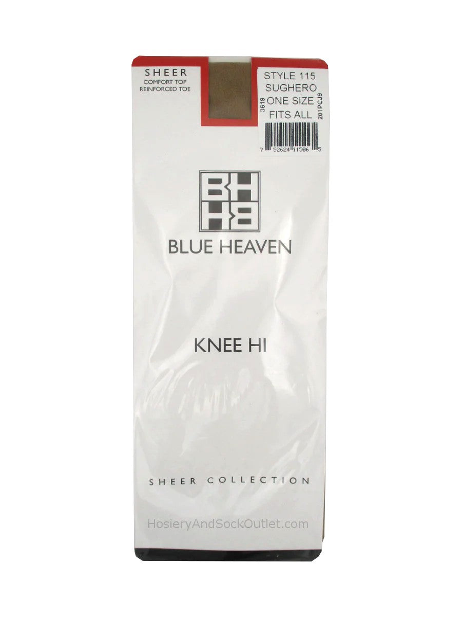 115 BLUE HEAVEN SHEER KNEE HIGH
