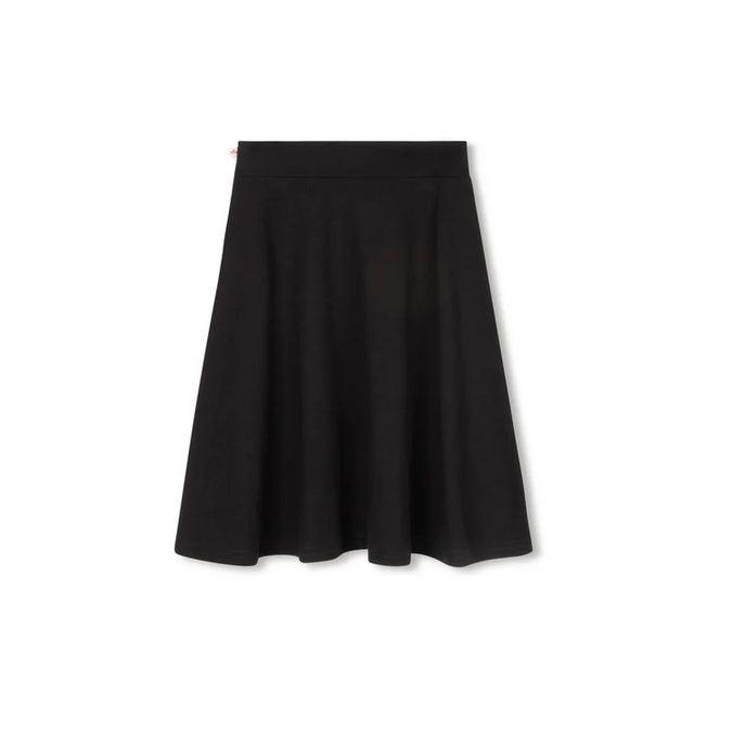 Three Bows Girls Classic Camp Skirt - Black main image 1