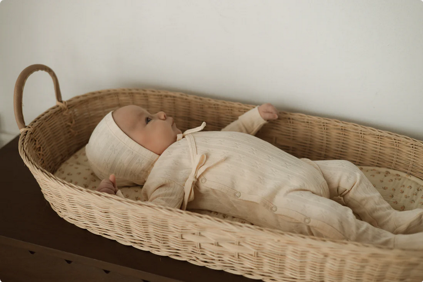 11 DAISY POINTELLE 3PC LAYETTE SET