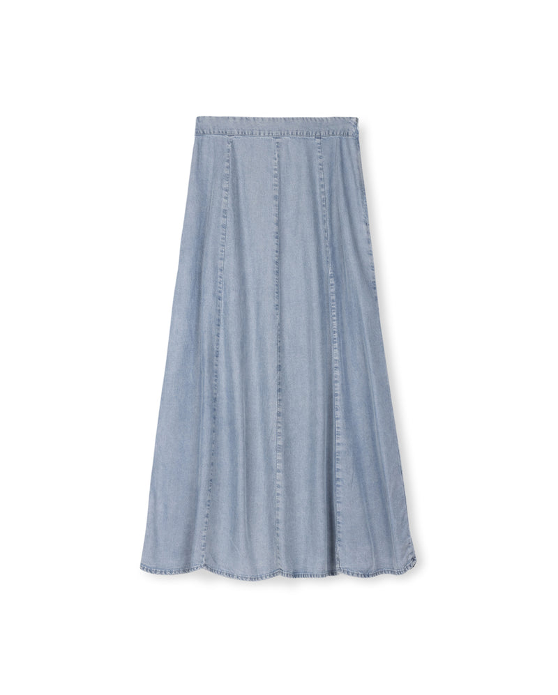 W-12084 SINCE 2005 STITCHED  A LINE SKIRT