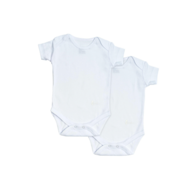 F601 FEATHERS BABY ONESIE WITH SLEEVES