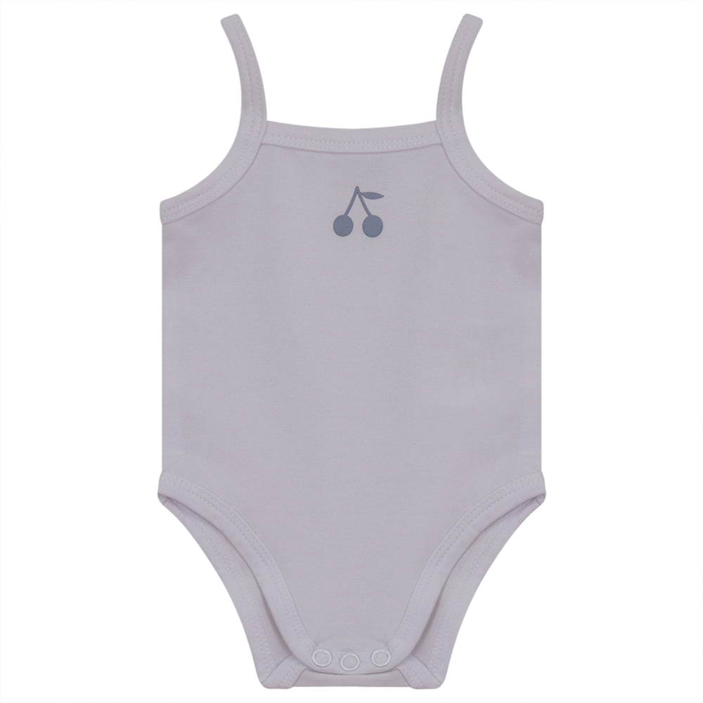 WB2CY1932 BABY BELLA BABY UNDERSHIRTS WITH CHERRY PRINT