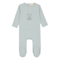 319B BONDOUX STRIPE FOOTIE