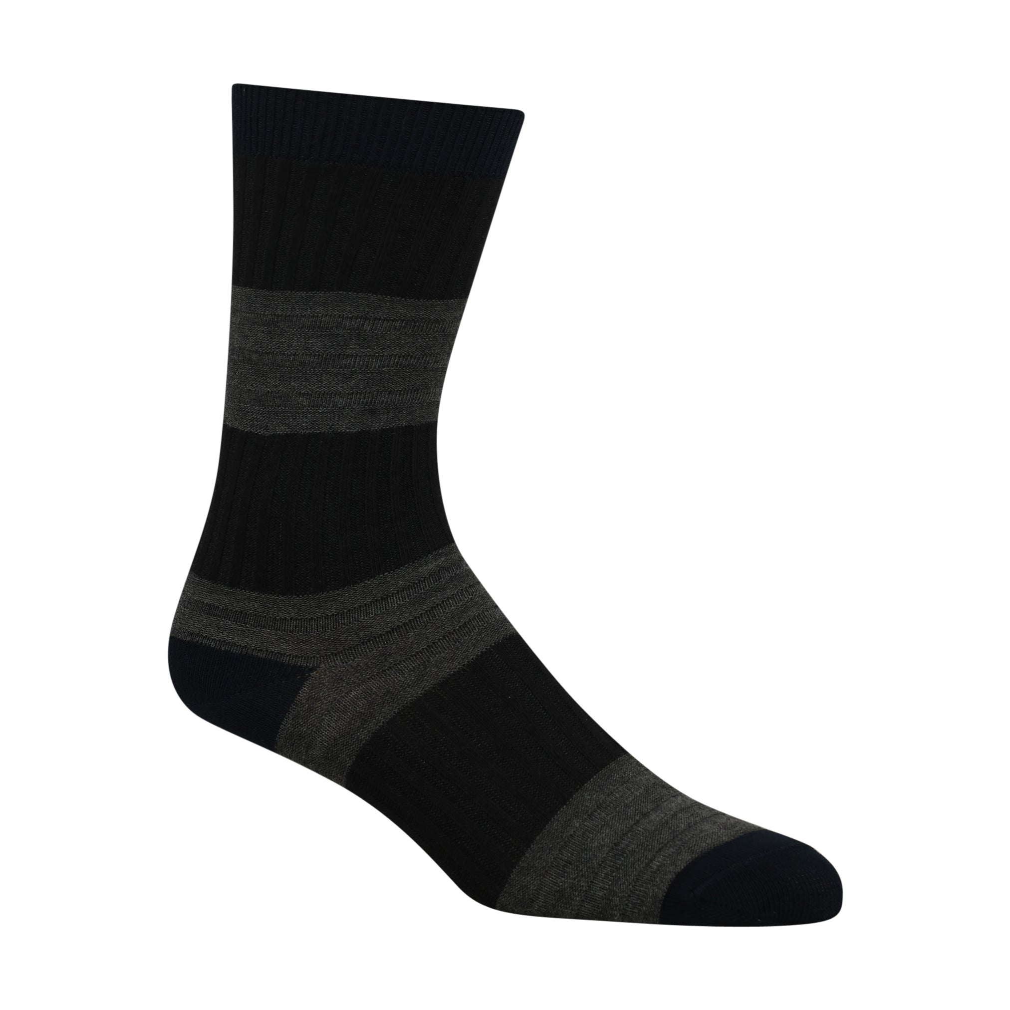 1050 ZUBII TWO WAY RIBBED MENS SOCK