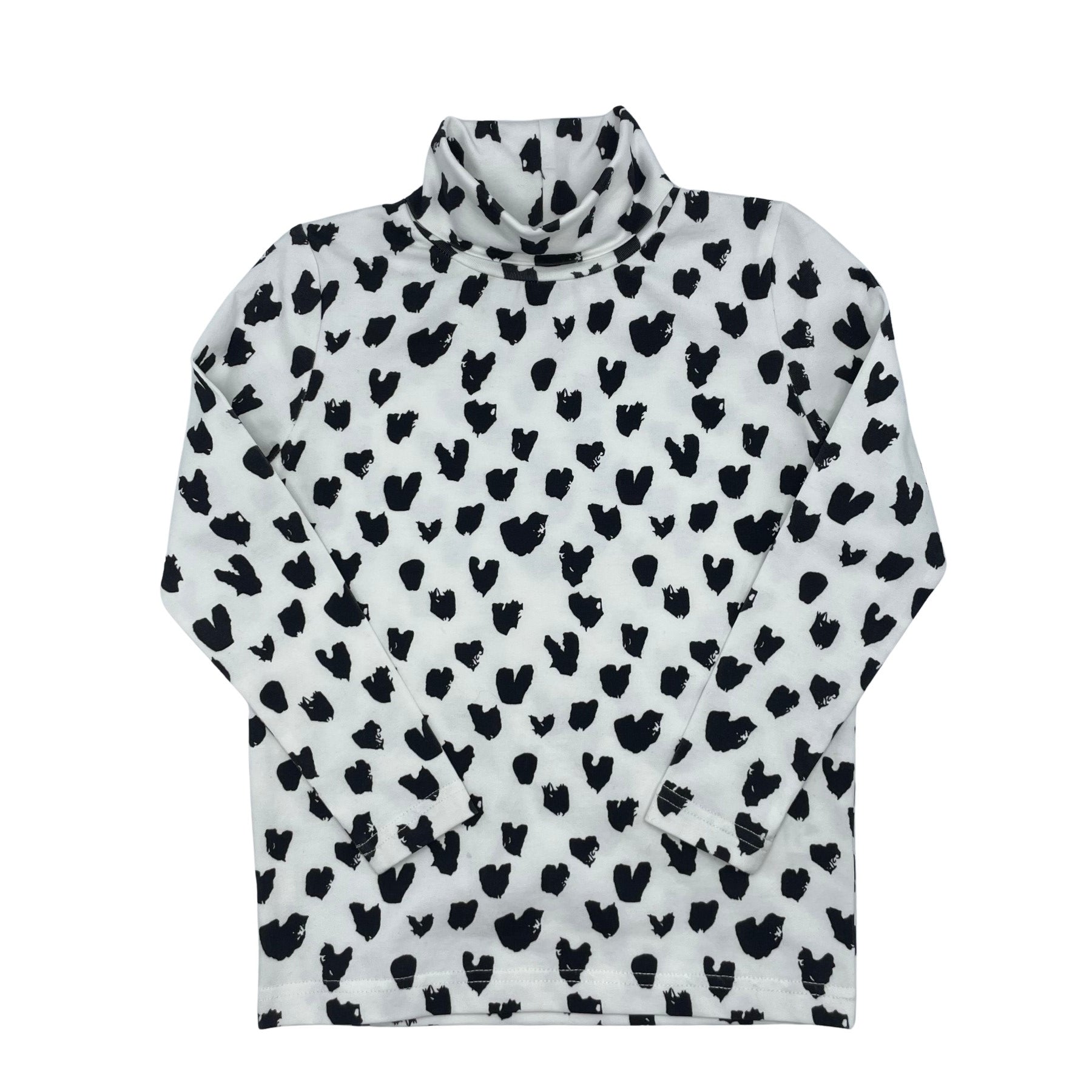 11-492 SICCININO HEART STROKE TURTLENECK