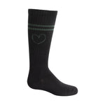 1132 ZUBII SKETCH HEART KNEE SOCK