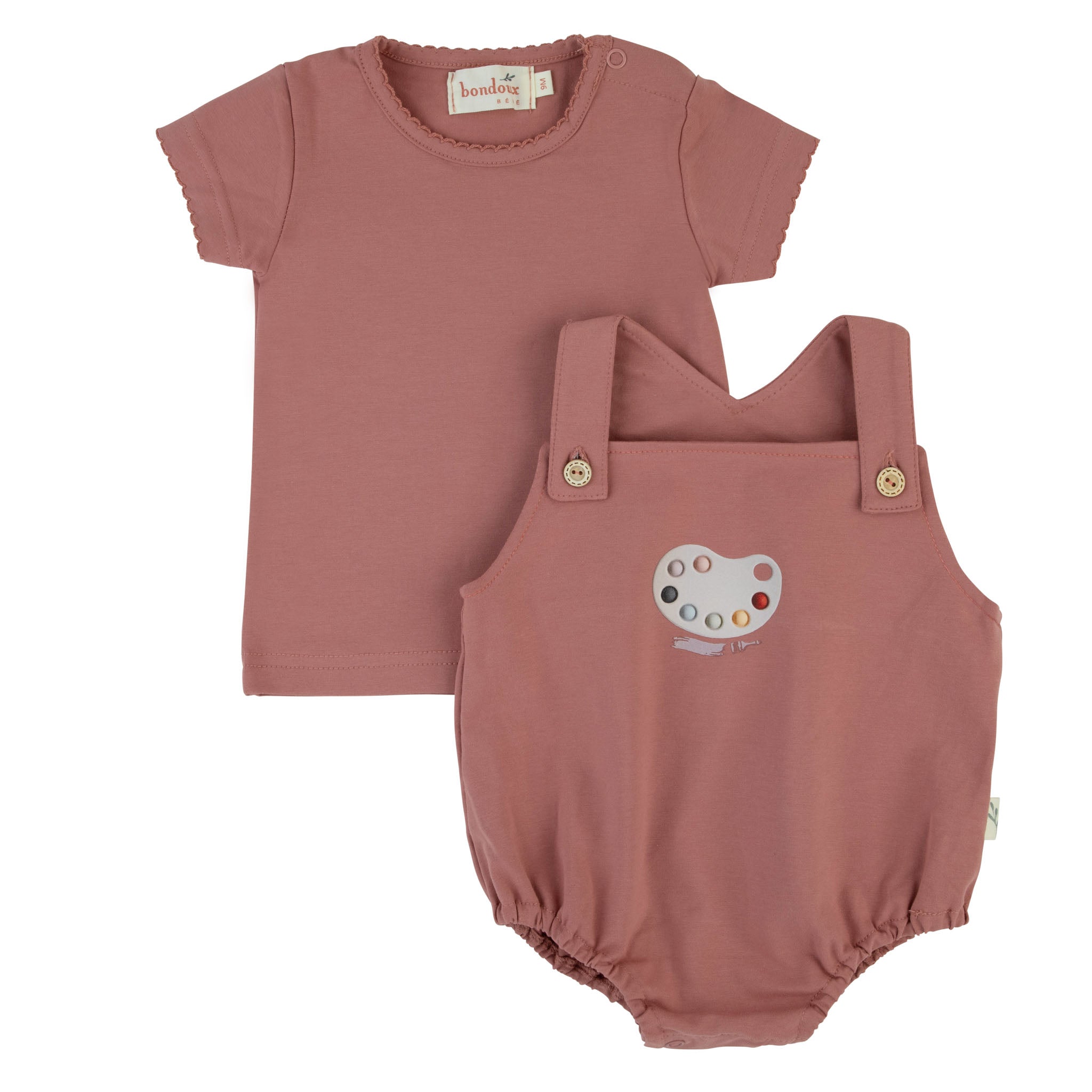 355ST BONDOUX PALETTE ROMPER 2PC SET