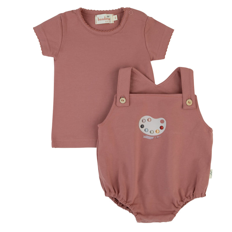 355ST BONDOUX PALETTE ROMPER 2PC SET
