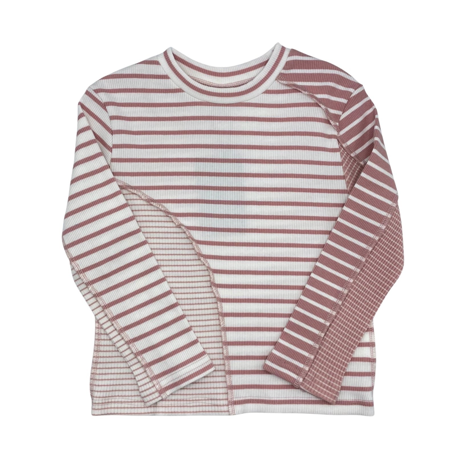 12-484 SICCININO SECTINAL STRIPE TSHIRT