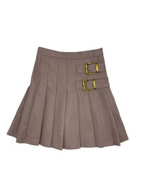13-256/ 257 LONE FEATHER LEATHER SKIRT + SWEATER SET