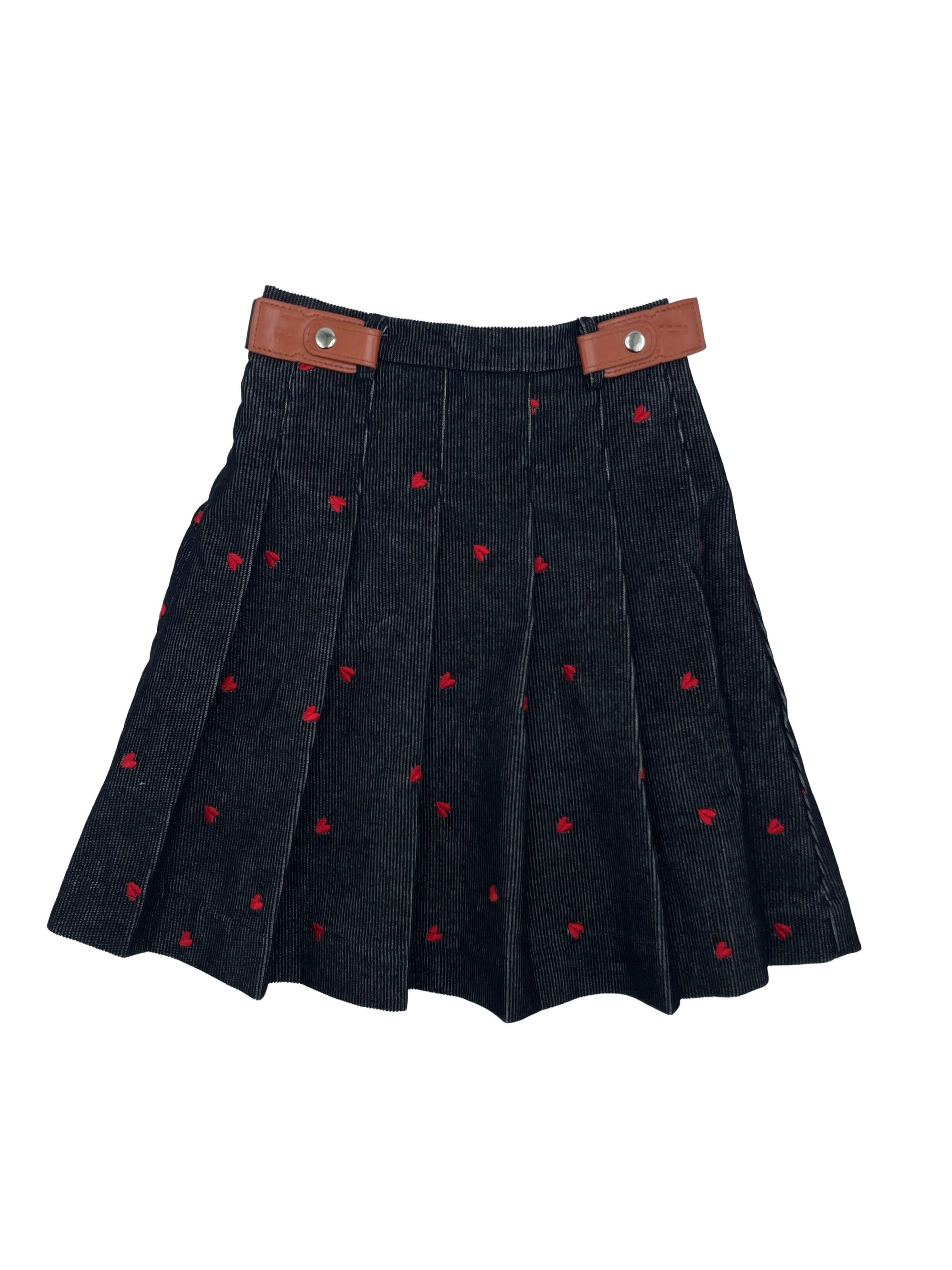 13-418 ZALOO SCATTERED HEART SKIRT