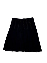 13-510-R SCIACCA CORDUROY TOP STITCH SKIRT