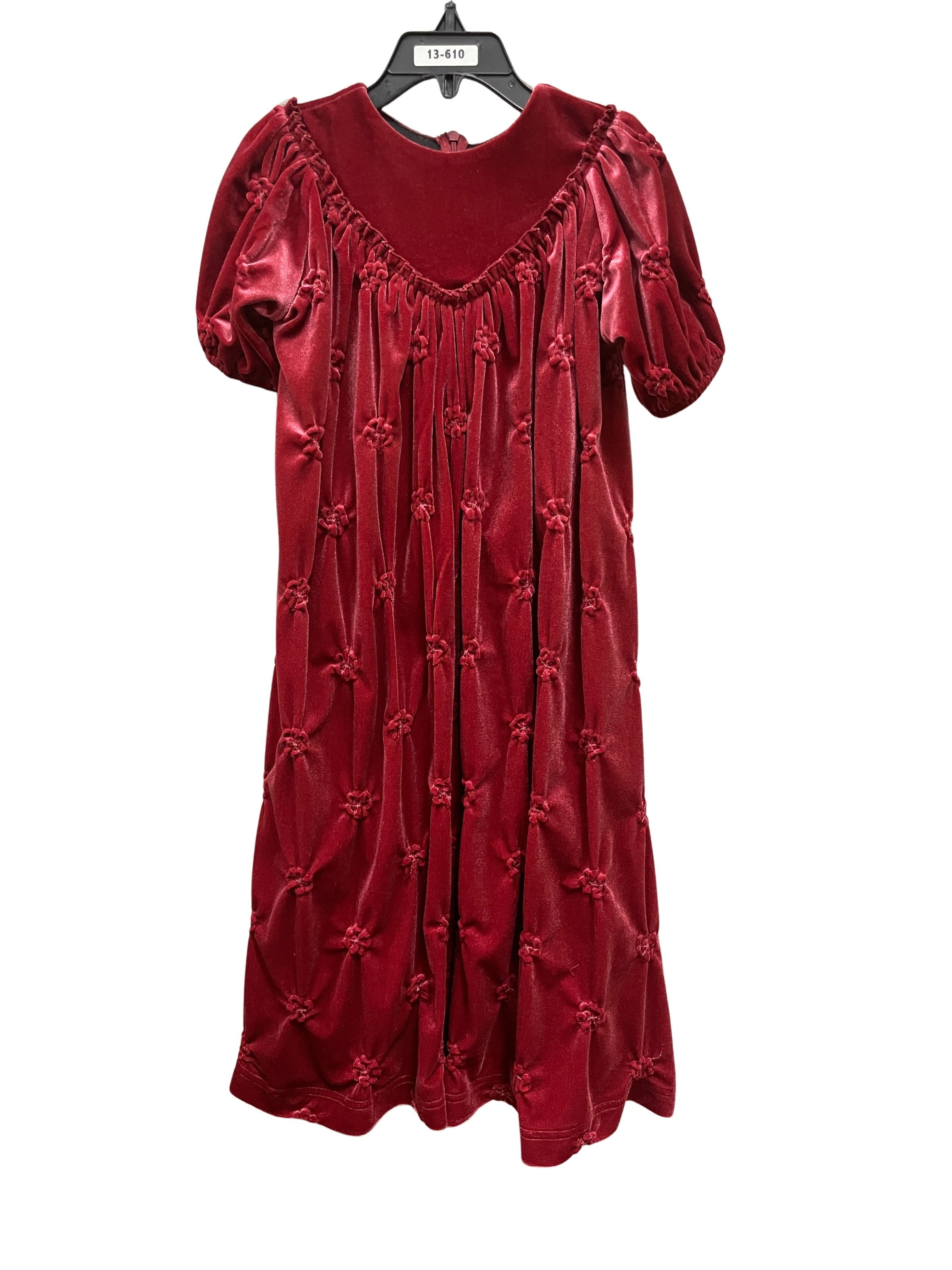 13-610 KISS & KLAP TUFTED FLORAL ROBE