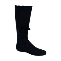 1301 ZUBII THIN VELVET BOW TIGHTS