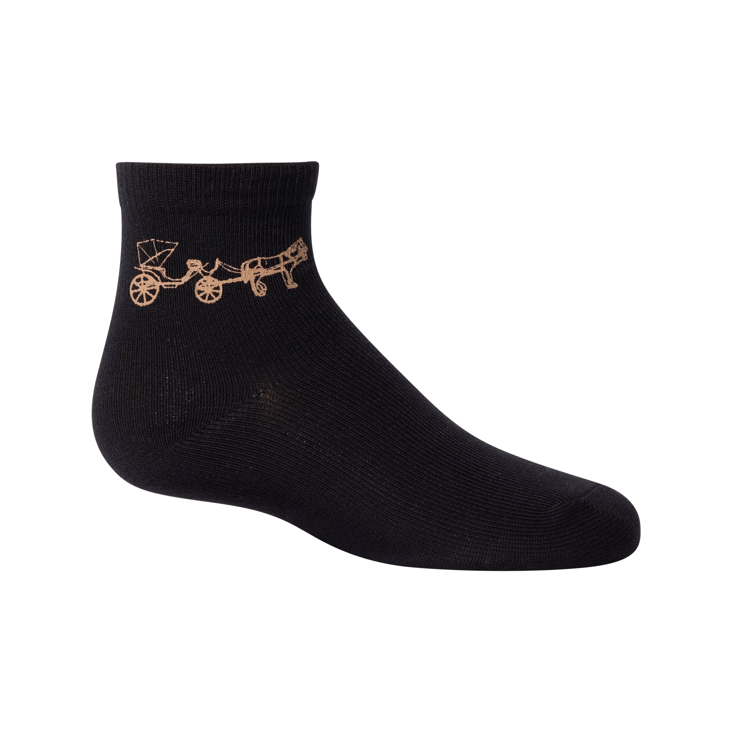 1310 ZUBII HORSE AND BUGGY CREW SOCK