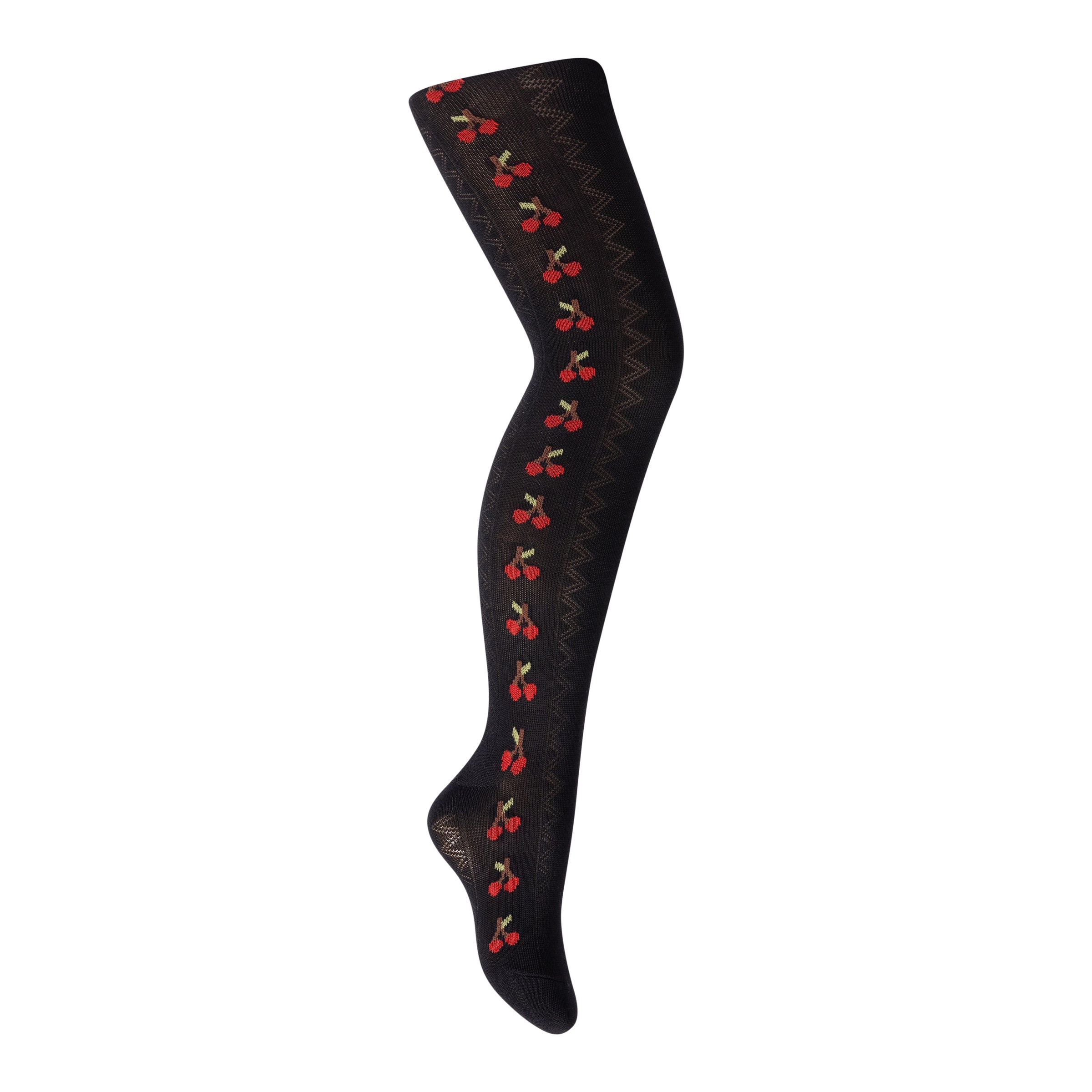 1331 ZUBII CHERRY TEXTURE TIGHTS