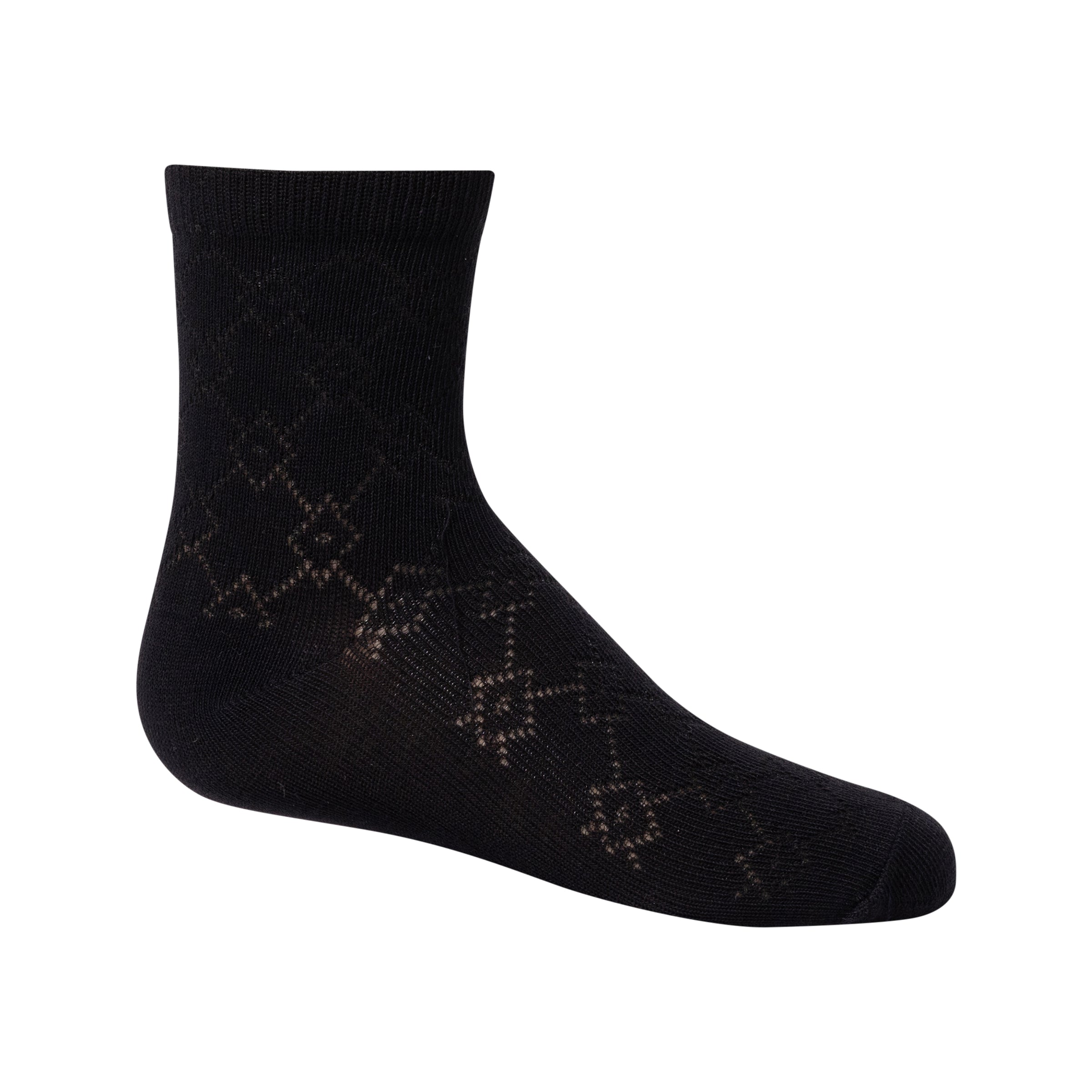 1340 ZUBII MEN/BOYS DIAMOND DOT TEXTURE SOCK