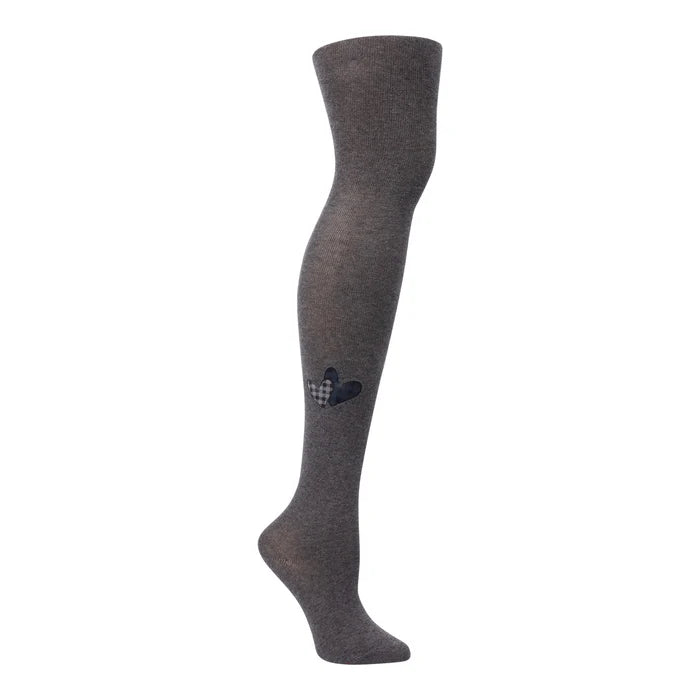 1344 ZUBII CHECKERED HEART TIGHTS