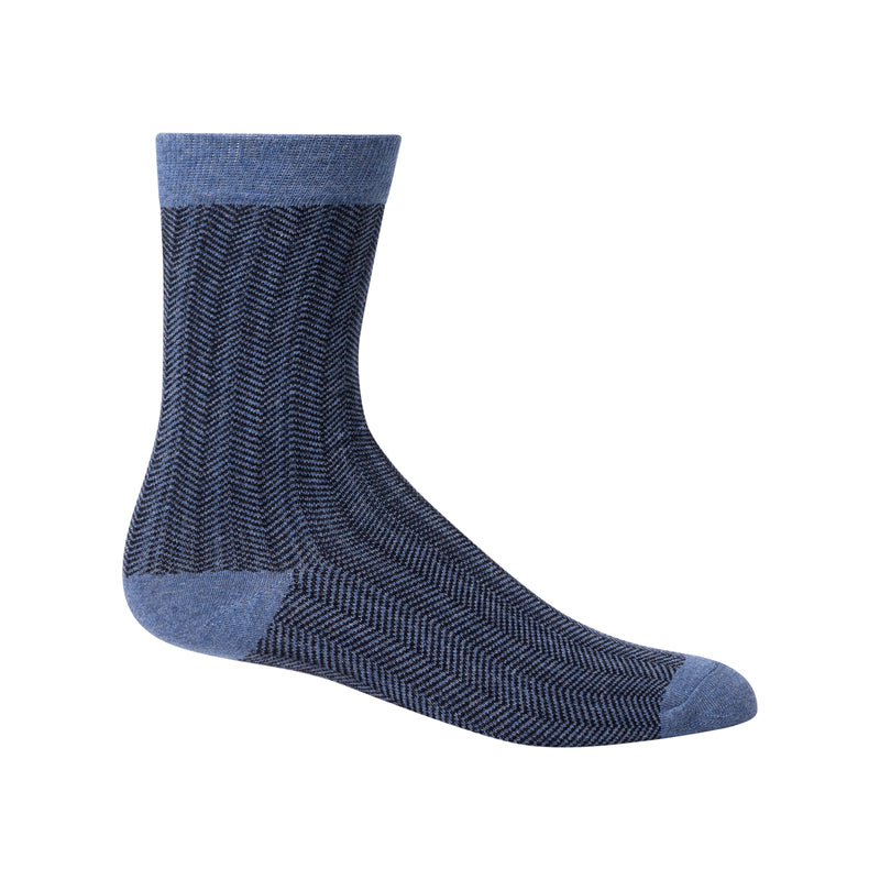1350 ZUBII MENS HERRINGBONE SOCK