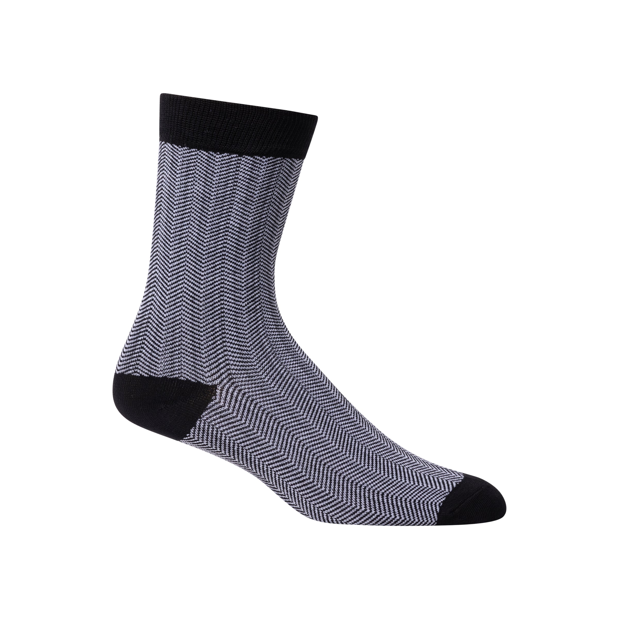 1350 ZUBII MENS HERRINGBONE SOCK