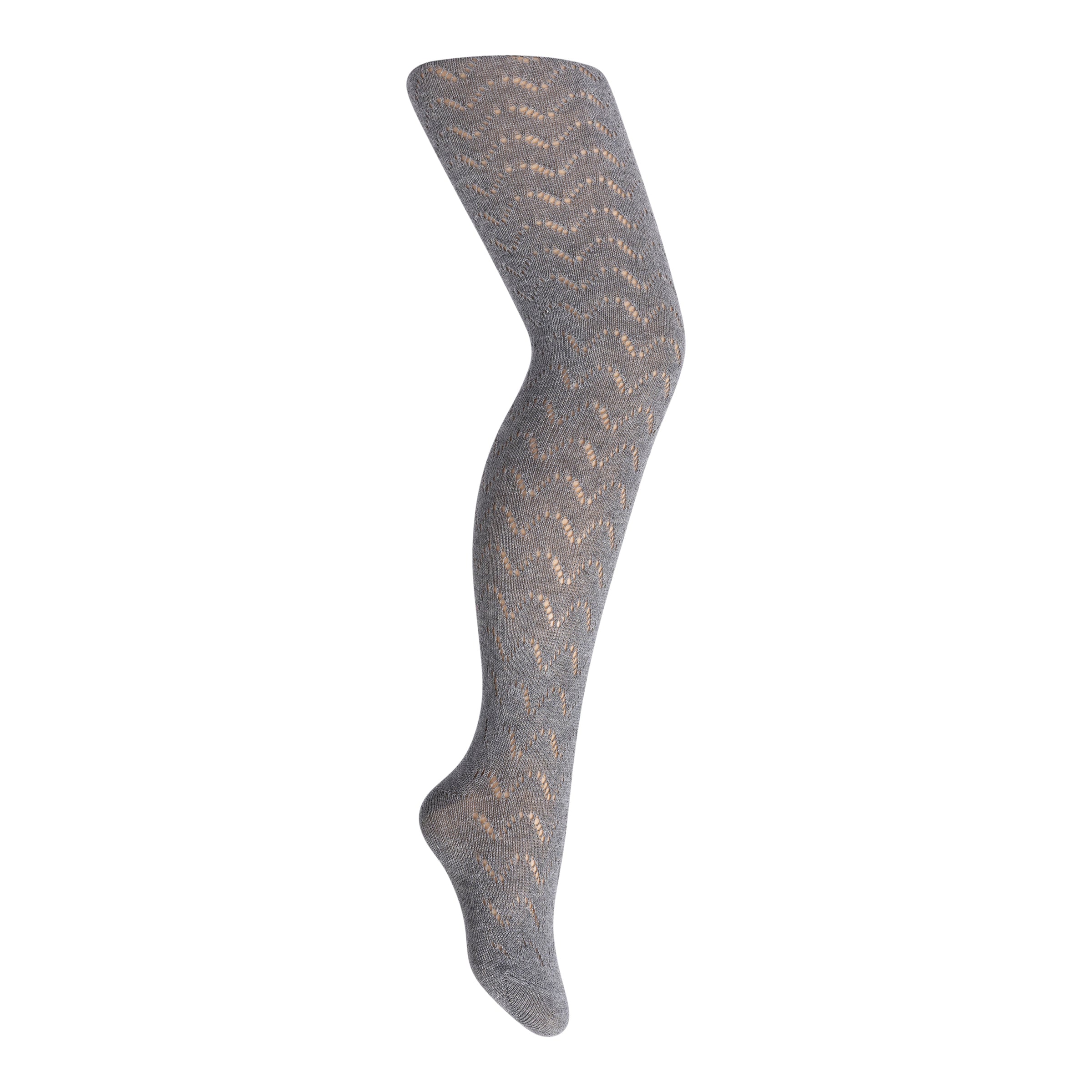 1361 ZUBII CROCHET WAVE TEXTURE TIGHTS