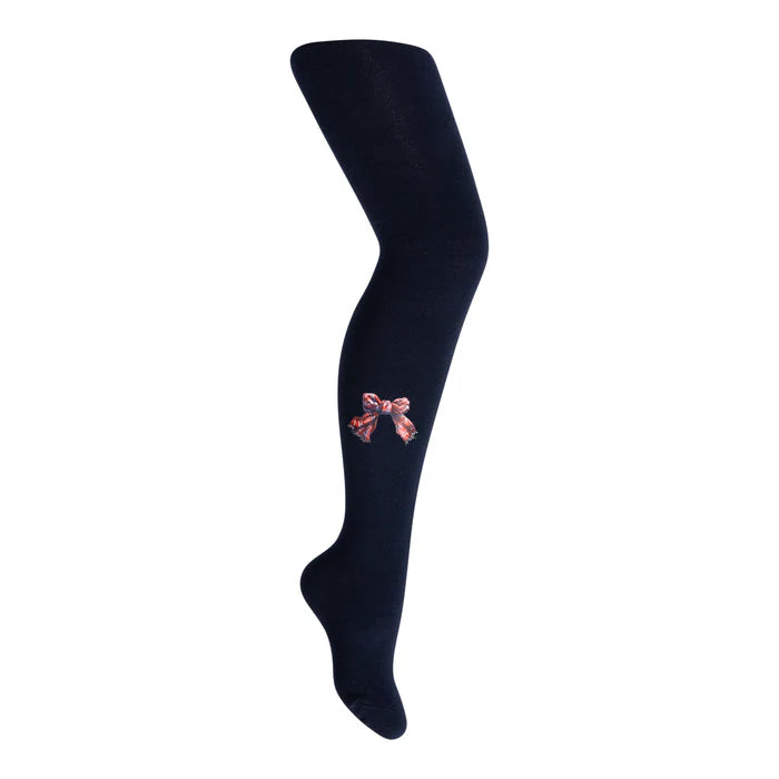 1364 ZUBII BOW SCARF TIGHTS