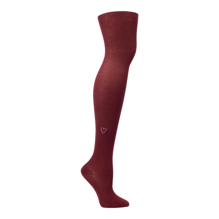 1374 ZUBII EMBROIDERED HEART TIGHTS