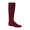 1375 ZUBII EMBROIDERED HEART KNEE SOCKS