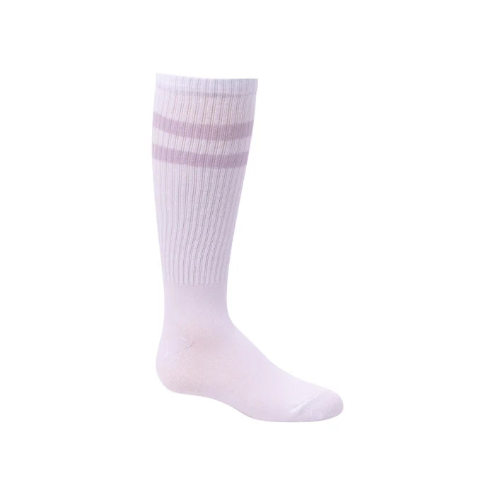 1475 ZUBII PASTEL STRIPE SPORT KNEE SOCK