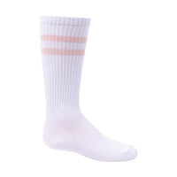 1475 ZUBII PASTEL STRIPE SPORT KNEE SOCK