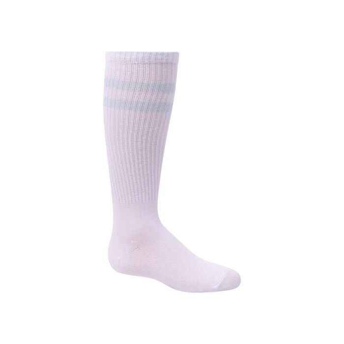 1475 ZUBII PASTEL STRIPE SPORT KNEE SOCK