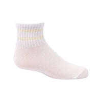 1476 ZUBII PASTEL STRIPE SPORT ANKLE SOCK