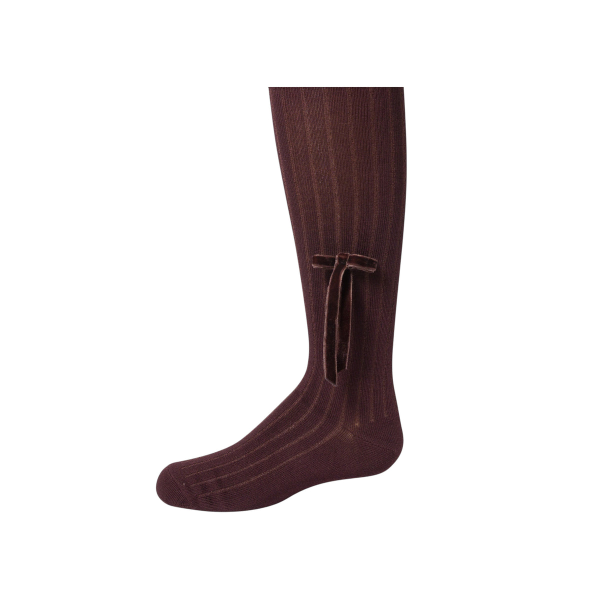 1501 ZUBII CLASSIC VELVET BOW TIGHTS