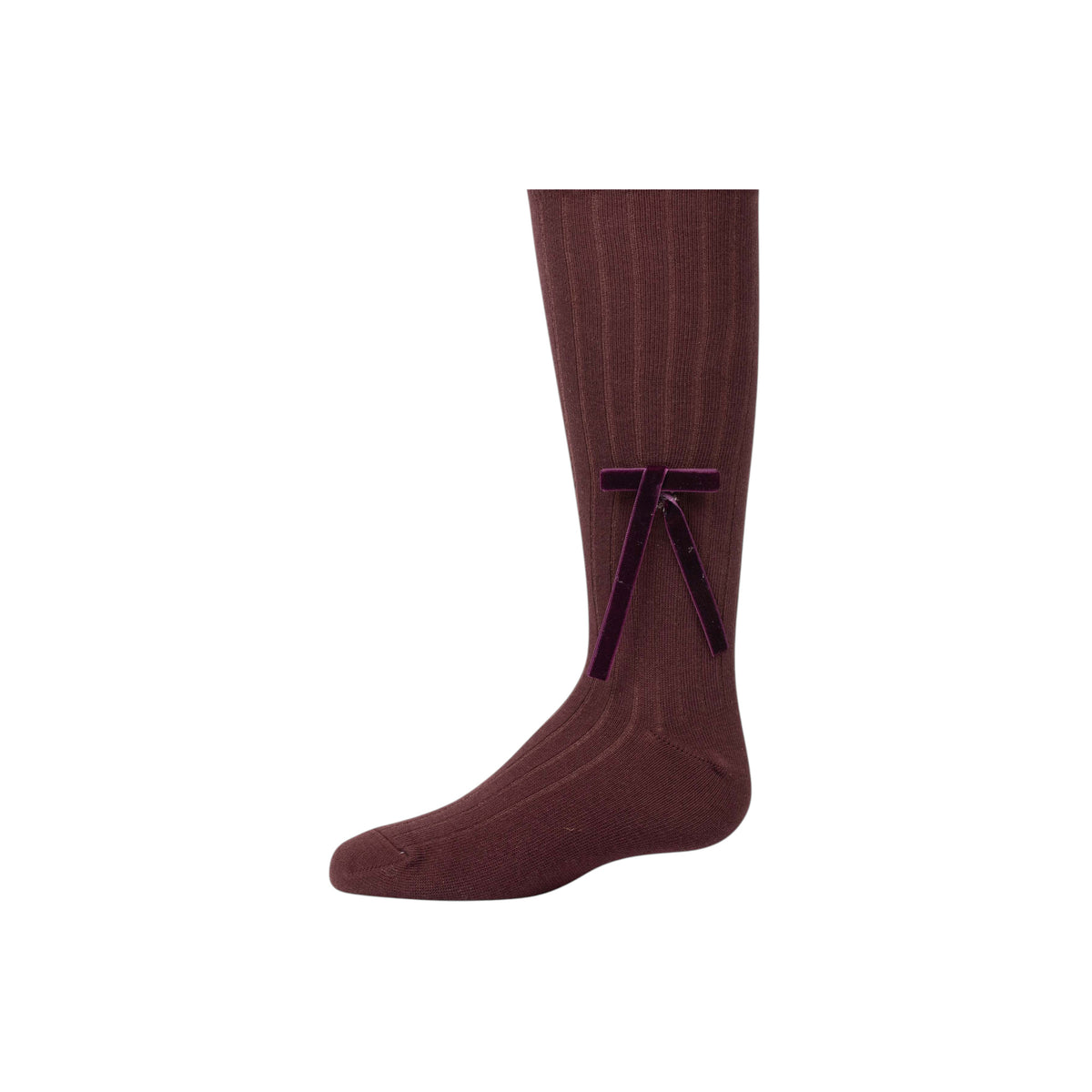 1501 ZUBII CLASSIC VELVET BOW TIGHTS
