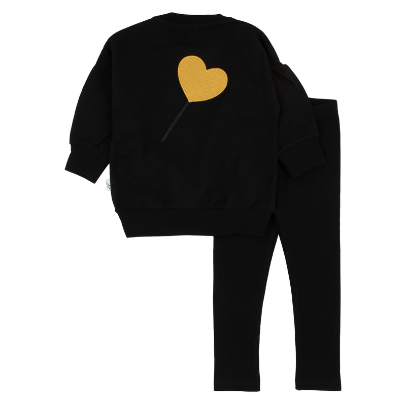 239TP BONDOUX YELLOW BLACK 2PC SET