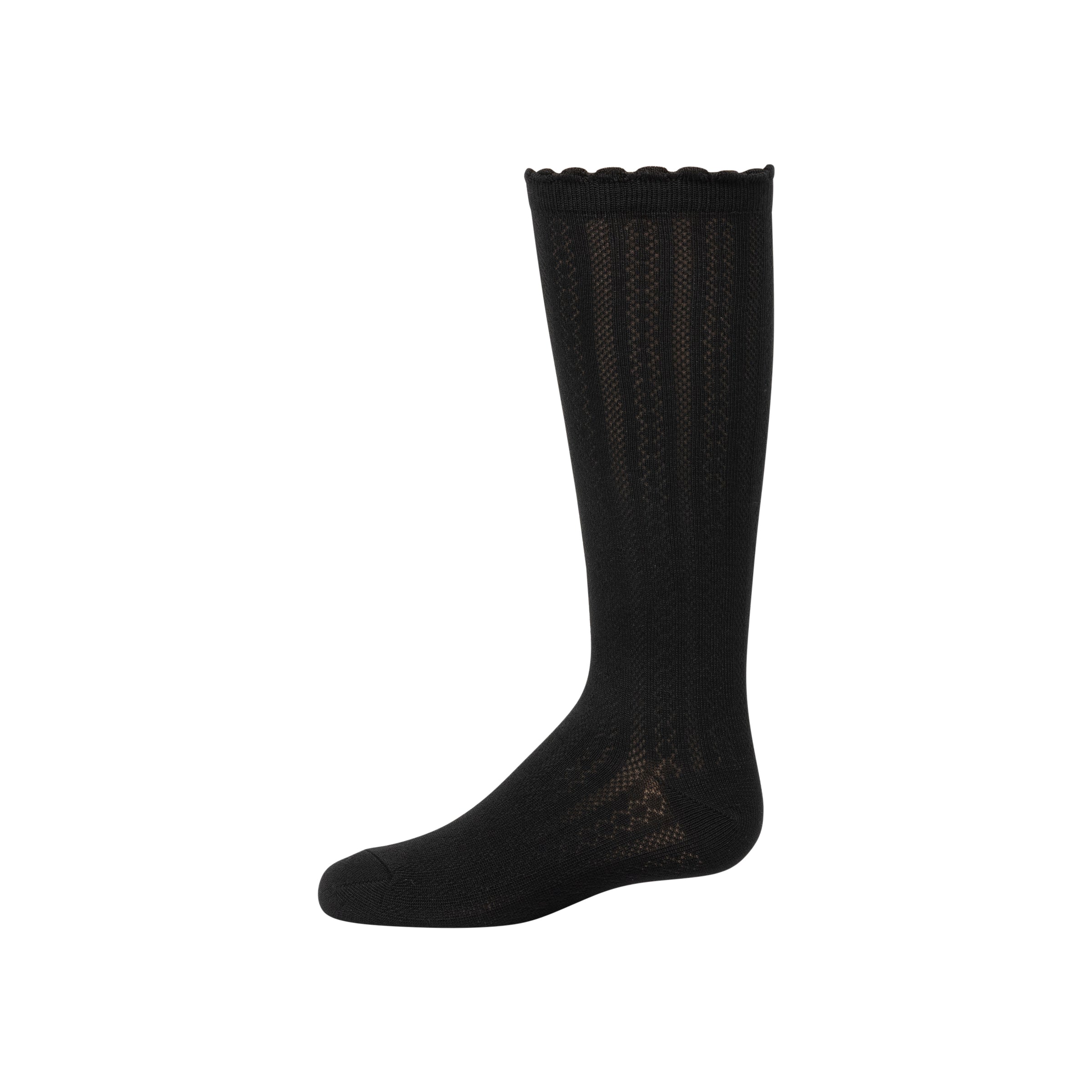 1552 ZUBII LINEAR TEXTURE KNEE SOCKS