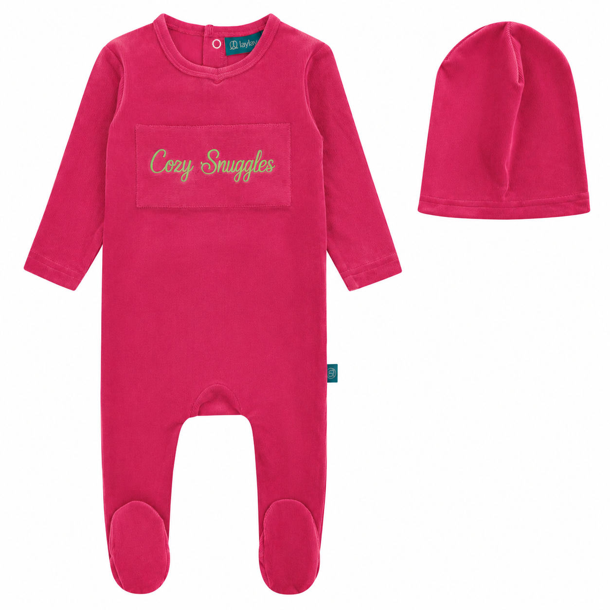 170BG LAYLAY POP COLOR FOOTIE + BEANIE
