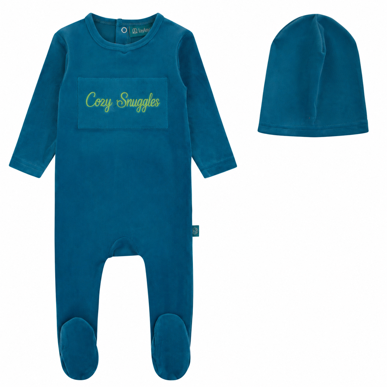 170BB LAYLAY POP COLOR FOOTIE + BEANIE