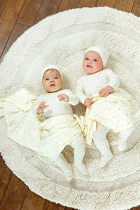 215208 NOGGI RIBBED FLORAL FOOTIE 3PC SET