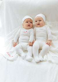 215201 NOGGI MUSLIN PATCH FOOTIE 3PC SET