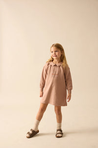 ANALOGIE CAFE GIRLS SWEATSHIRT DRESS