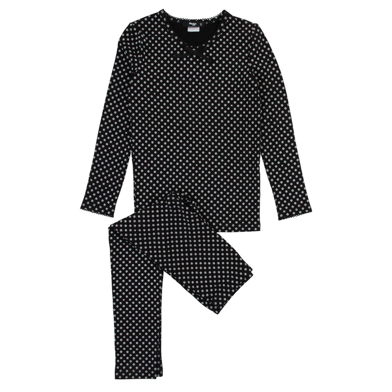 214012 NOGGI BAMBOO PATTERN LOUNGEWEAR SET