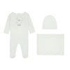 215206 NOGGI ROCKING HORSE FOOTIE 3PC SET