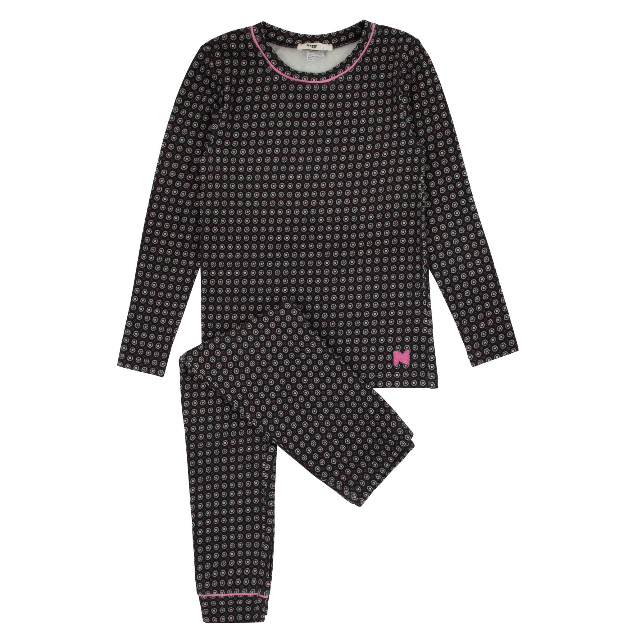 215013 NOGGI PATTERN LOUNGEWEAR SET