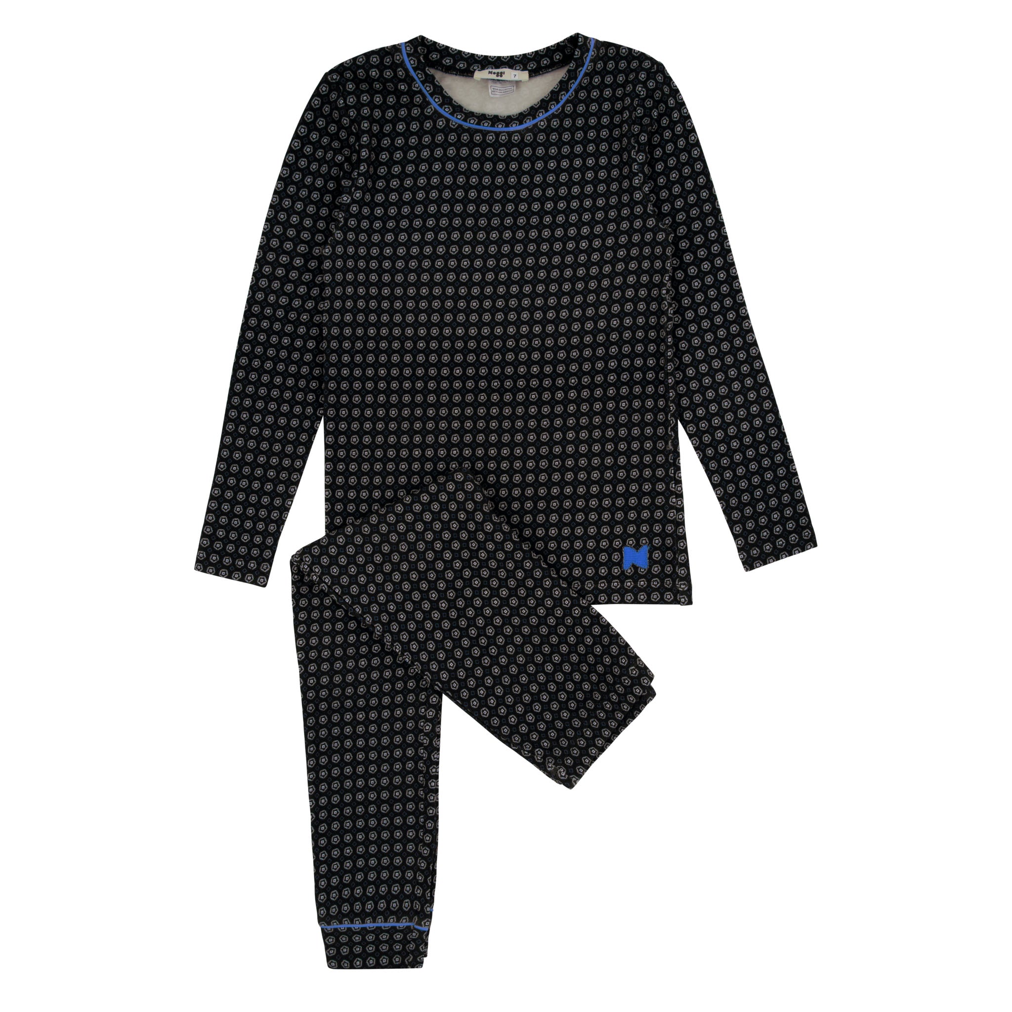 215013 NOGGI PATTERN LOUNGEWEAR SET