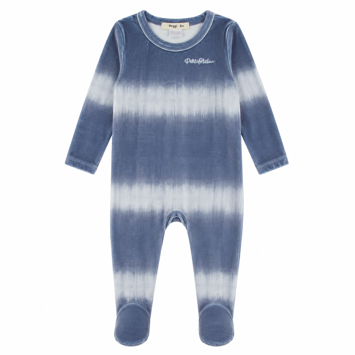 217221 NOGGI VELOUR OMBRE FOOTIE