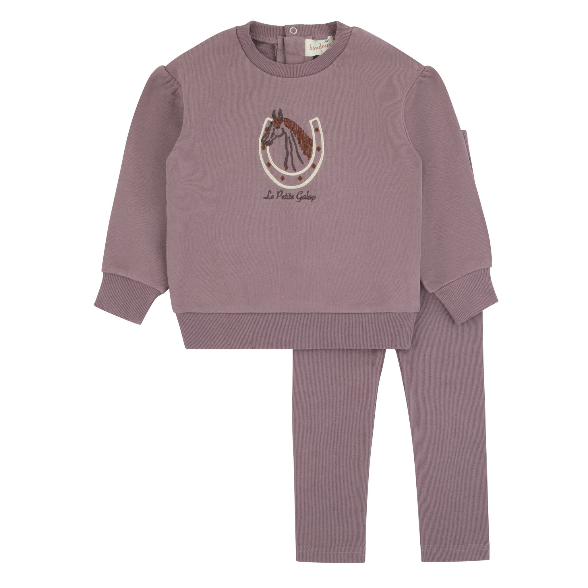 268TP BONDOUX THE GALLOP 2PC SET