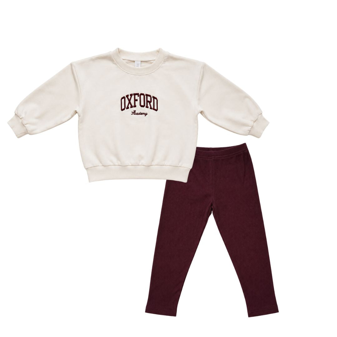 23-006 TEELA OXFORD BABY BOY 2PC SET